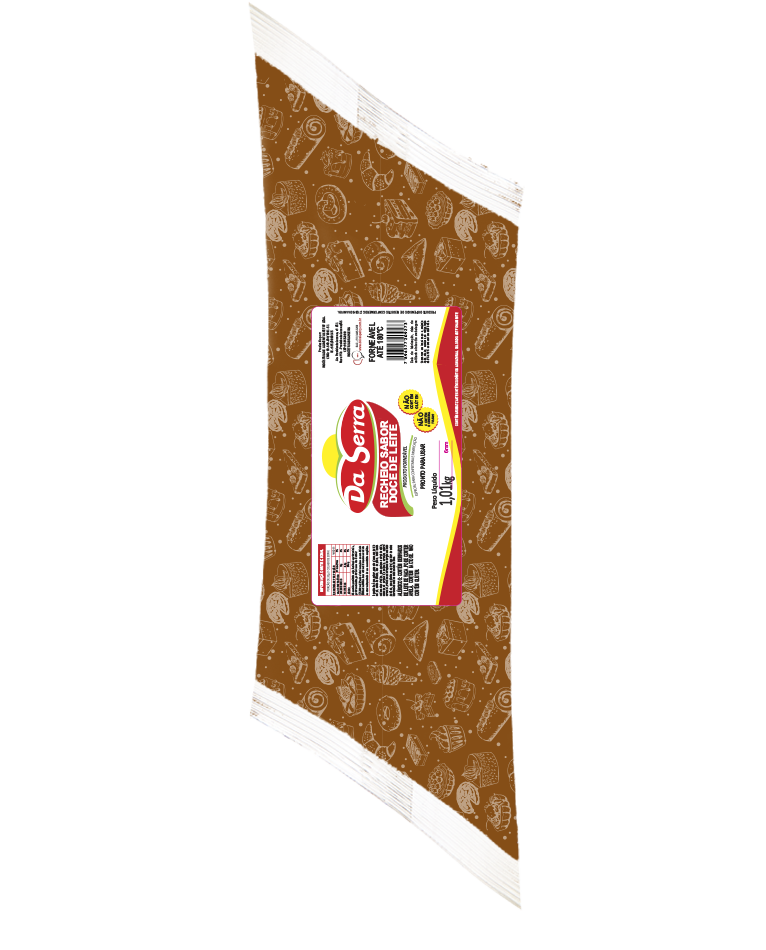 Recheio sabor doce de leite Da Serra 1,01kg Forneável