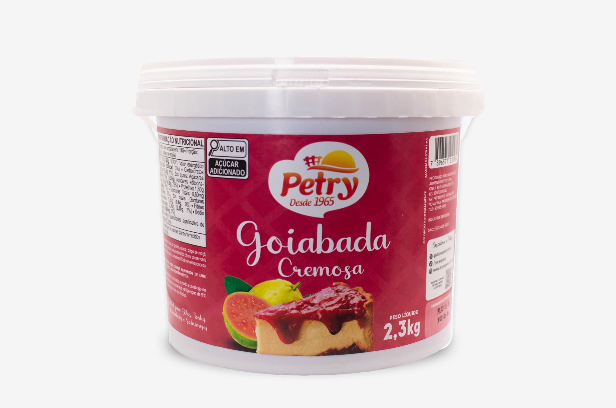 Goiabada Cremosa Petry 2,3kg