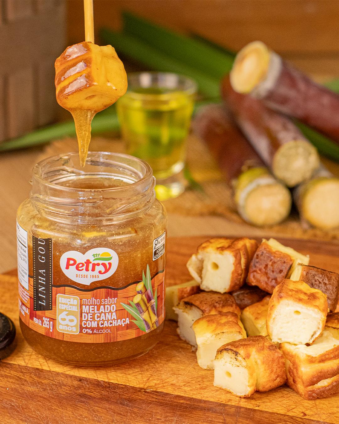 iPetry celebra 60 anos com o lançamento do molho sabor melado de cana com cachaça