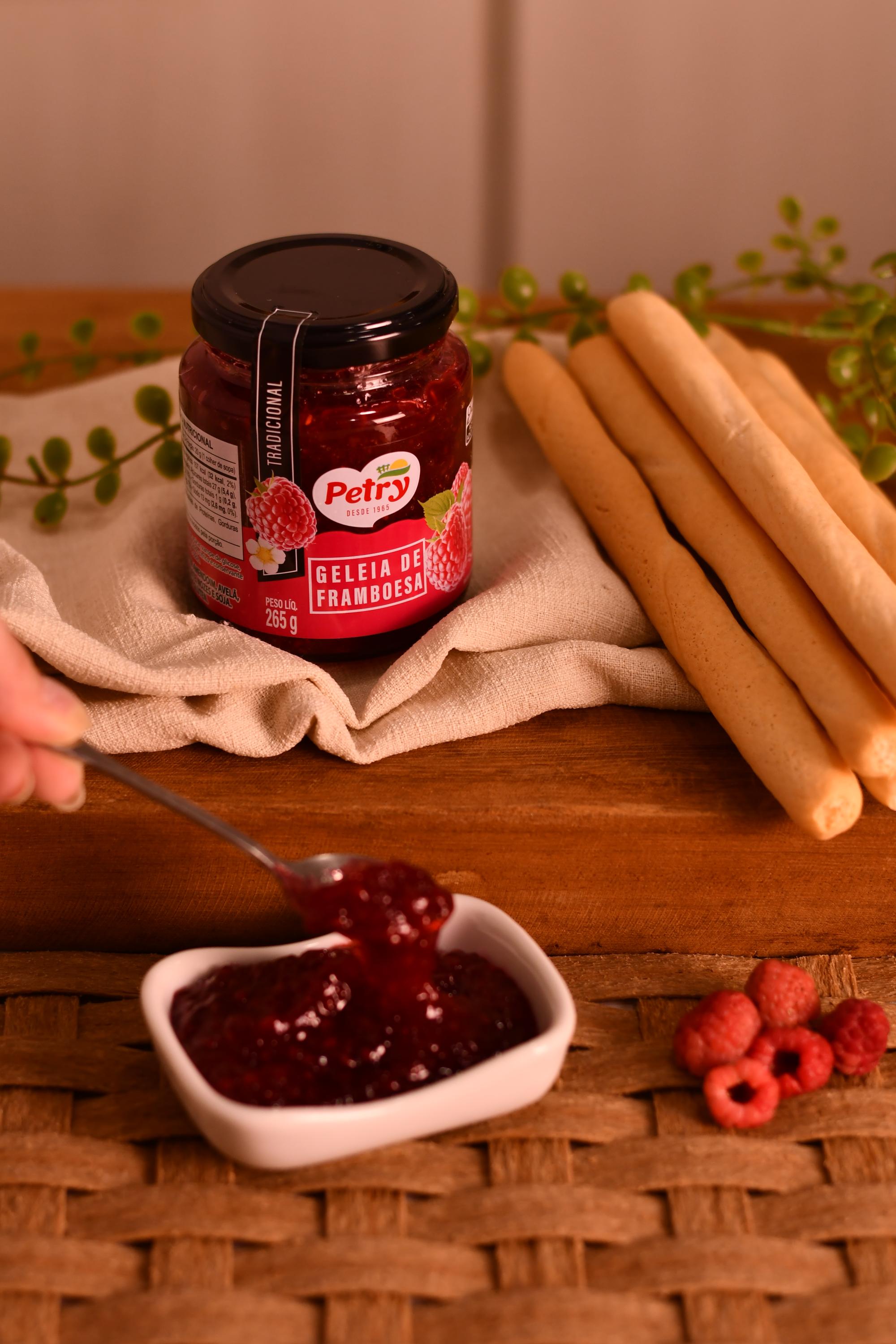 imagem de Geleia de Framboesa Petry 256g