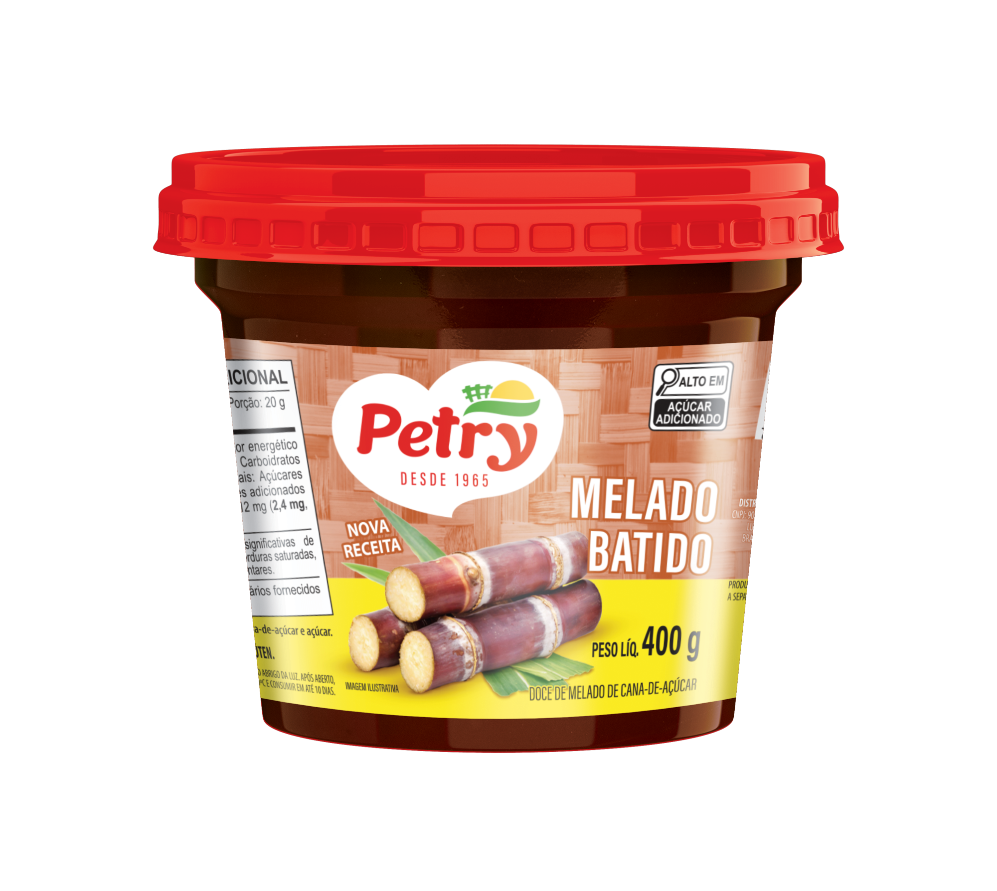 Melado batido Petry 400g