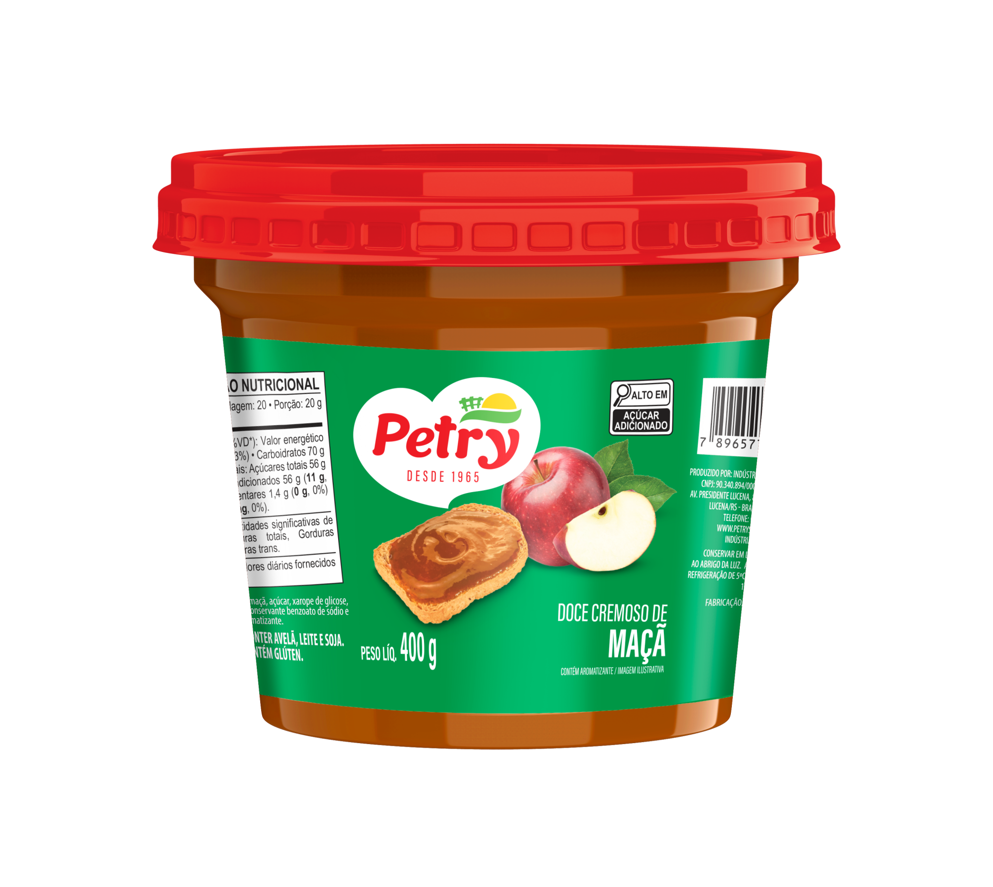 Doce de maçã Petry 400g