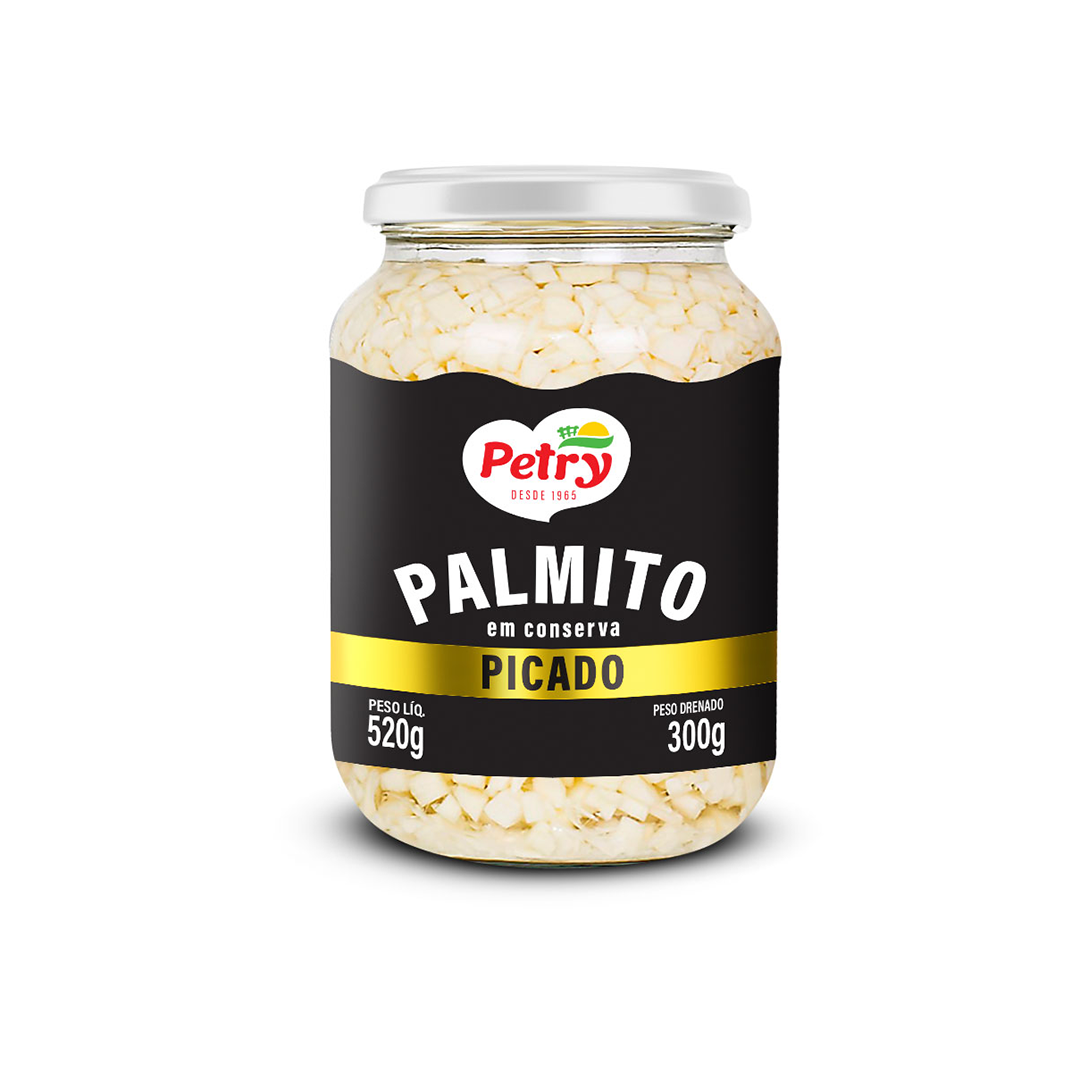 Palmito pupunha picado Petry 300g