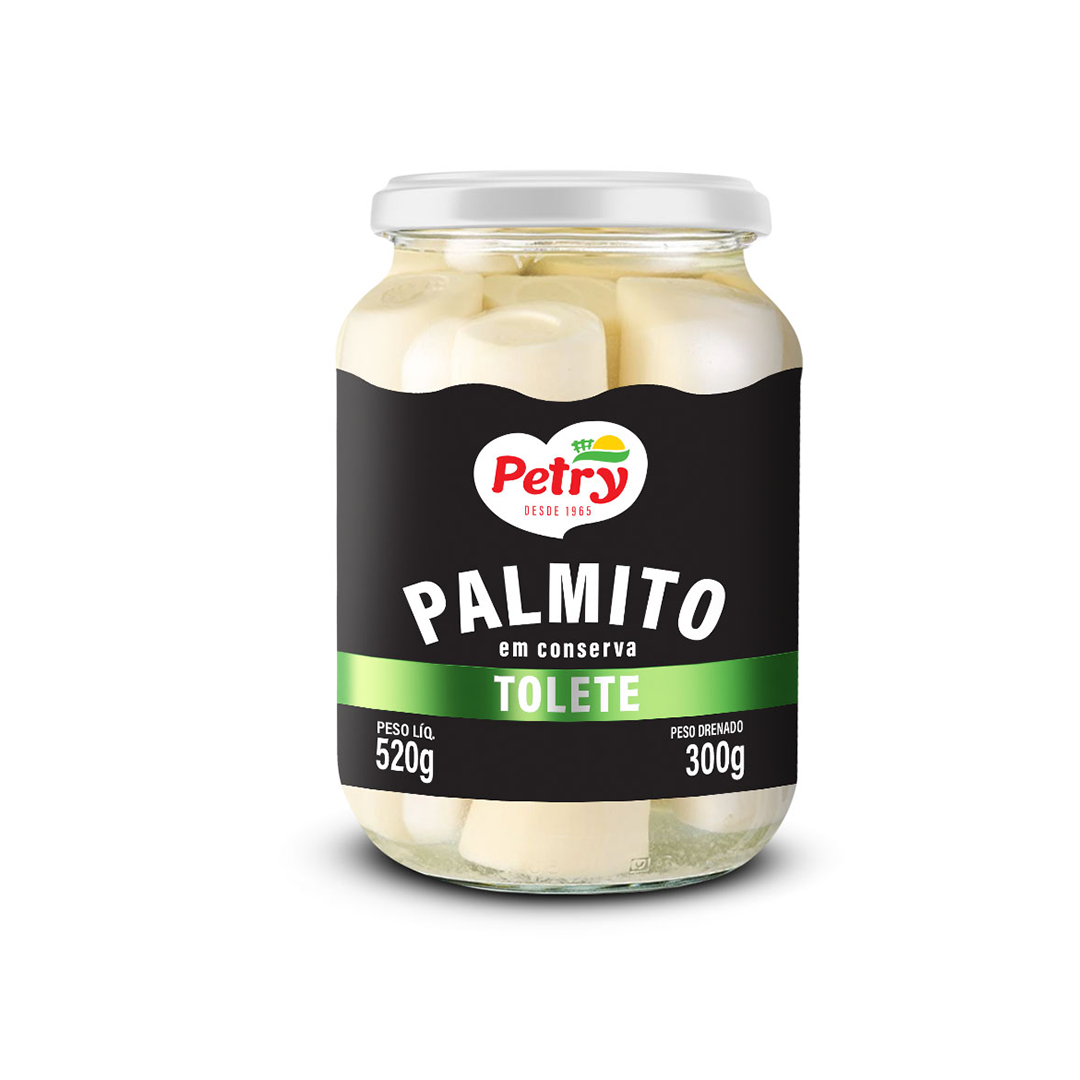 Palmito pupunha tolete Petry 300g