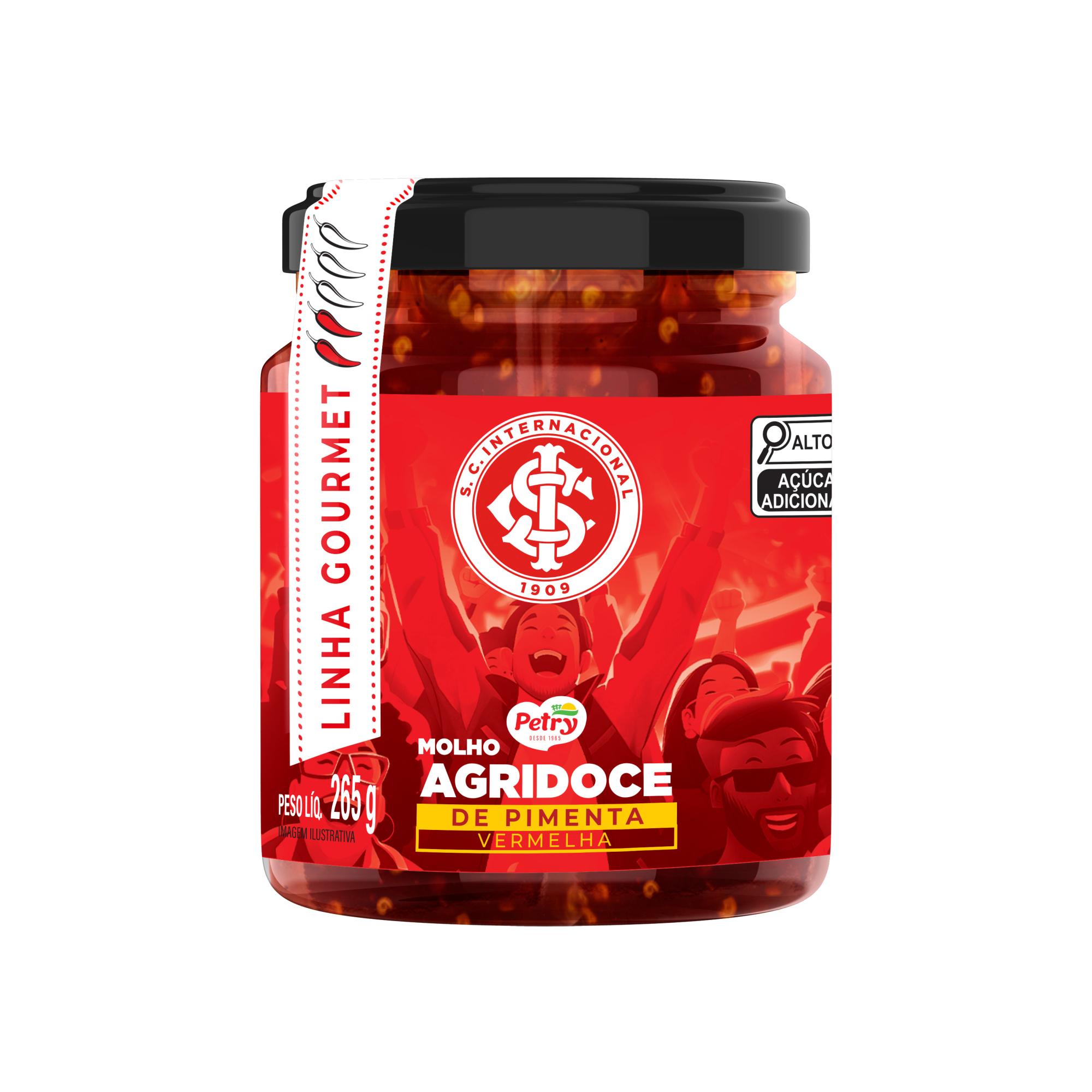 Molho Agridoce de Pimenta Vermelha Petry 265g - Edição Especial Internacional