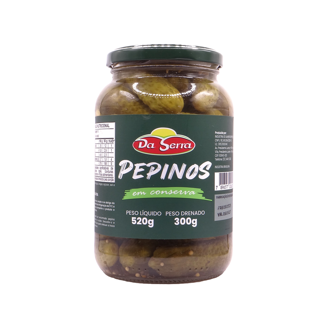 Pepinos em conserva Da Serra 300g