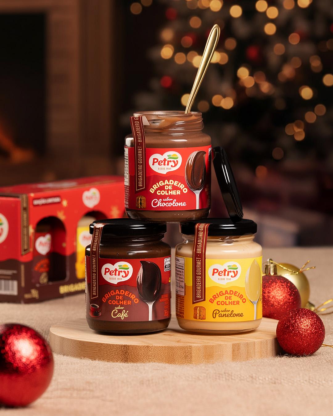 iNovidade deliciosa: Kit Brigadeiros de Colher Petry – Edição de Natal