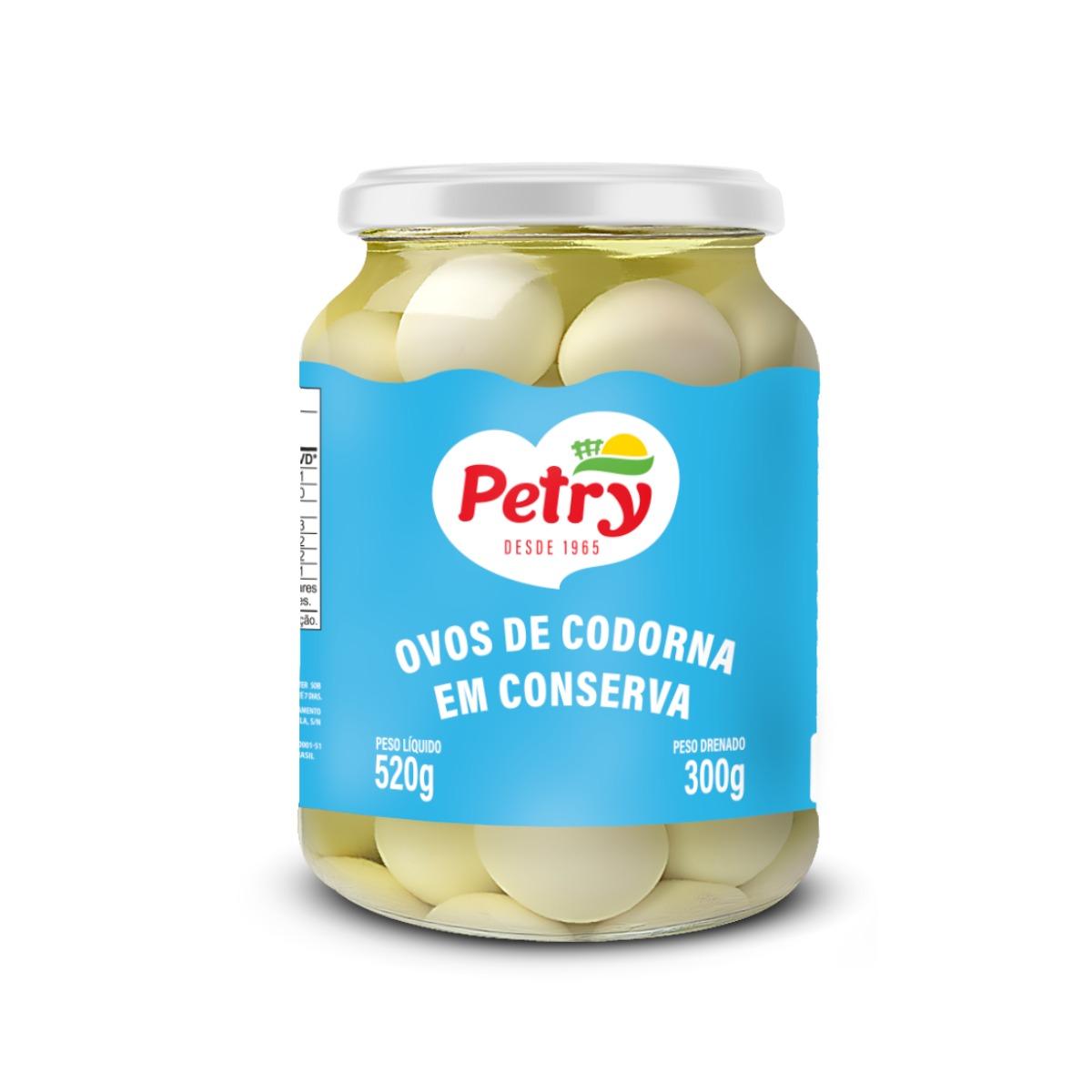 Ovos de Codorna Tradicional Petry 300g
