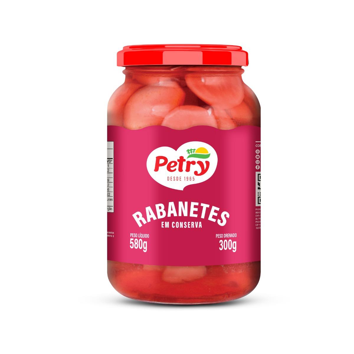 Rabanete em conserva Petry 300g