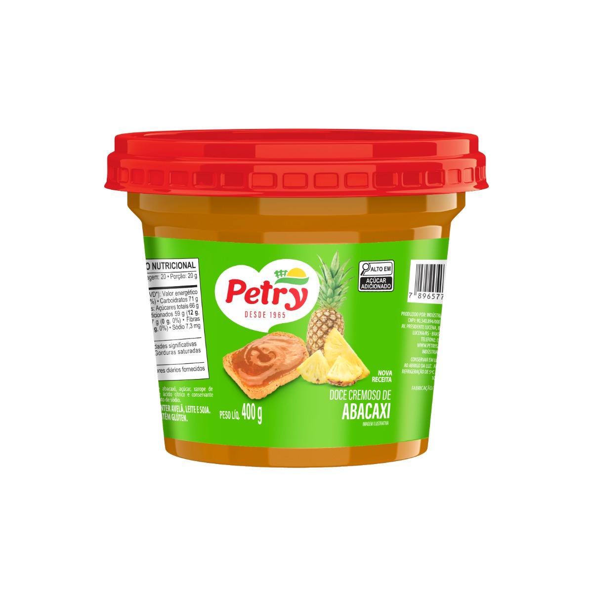 Doce de abacaxi Petry 400g
