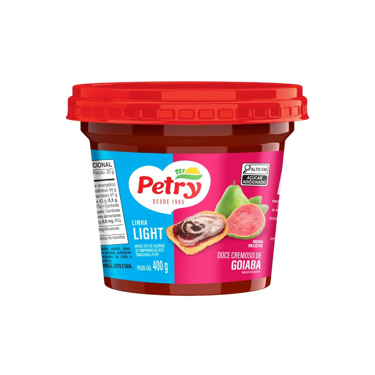 Doce de Goiaba Petry Light 400g