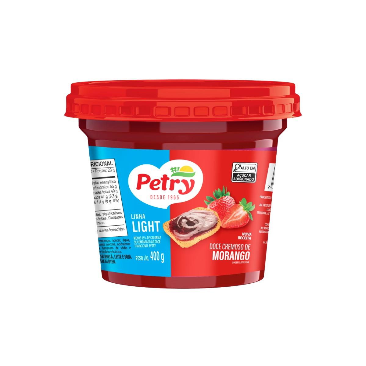 Doce de Morango Petry Light 400g