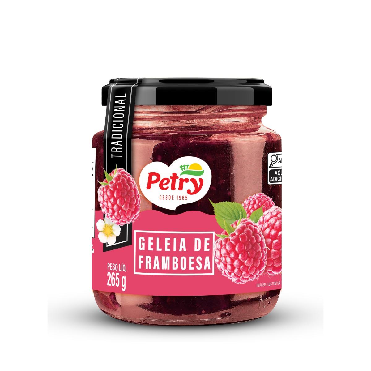 Geleia de Framboesa Petry 256g