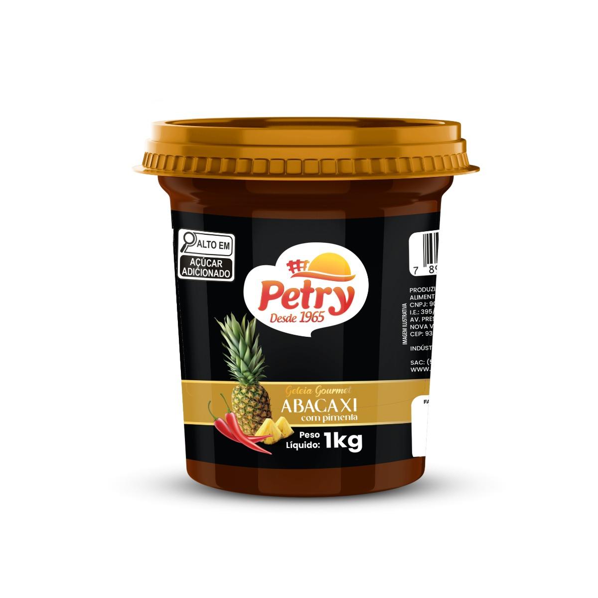 Geleia de Abacaxi com Pimenta Petry 1kg