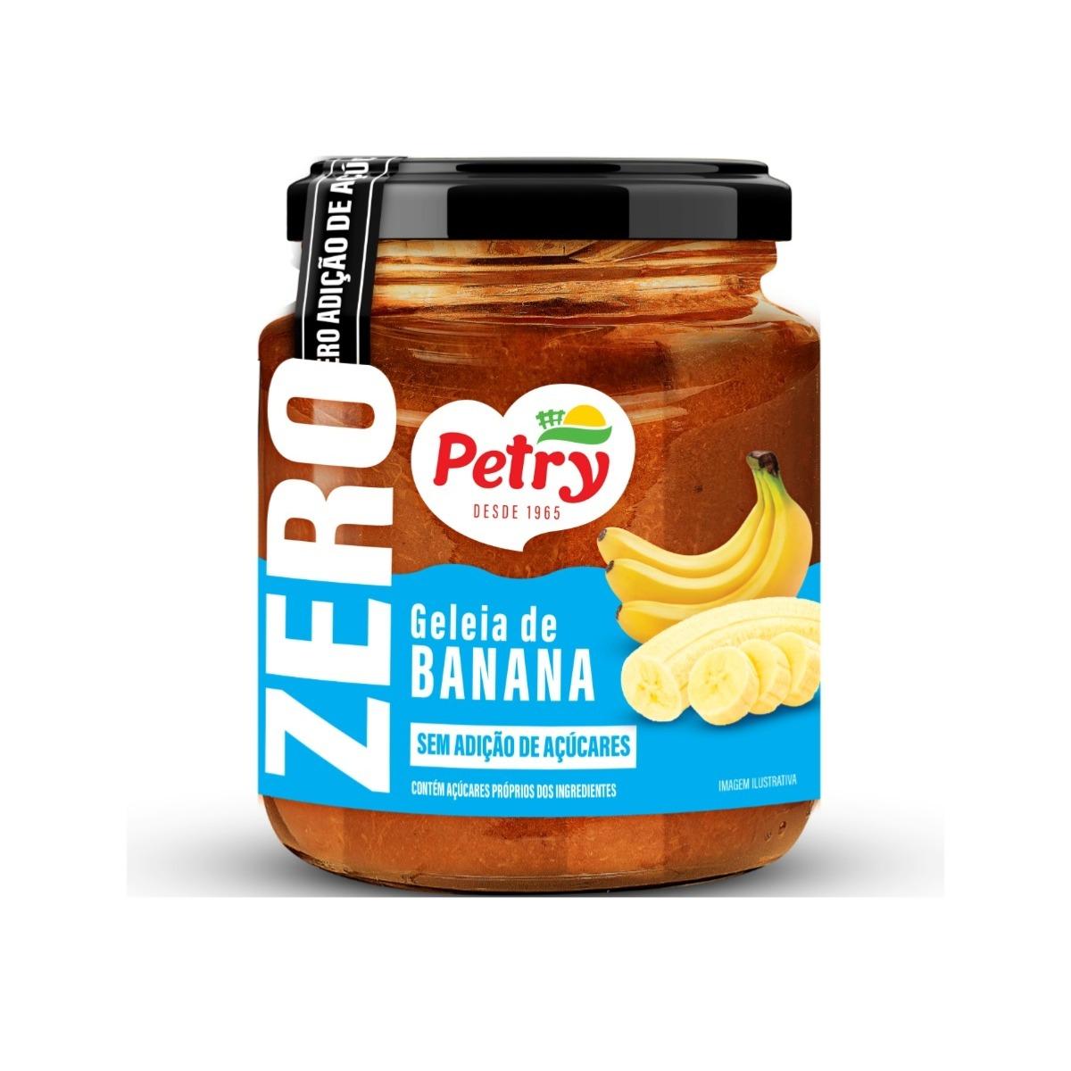 Geleia de Banana Zero Açúcar Petry 250g