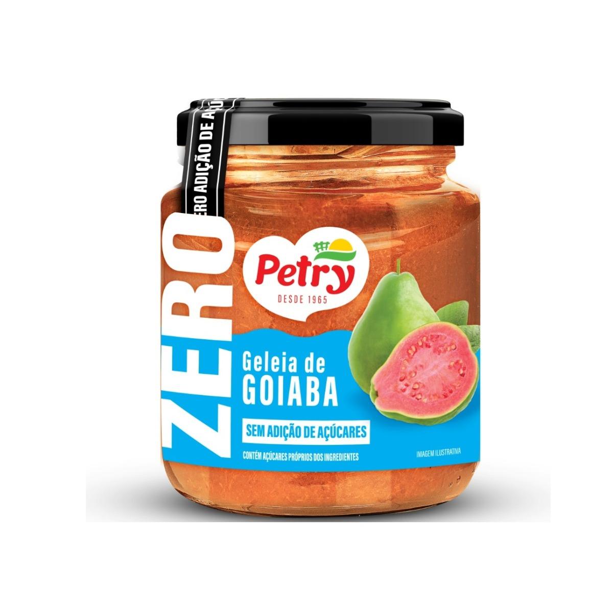 Geleia de Goiaba Zero Açúcar Petry 250g