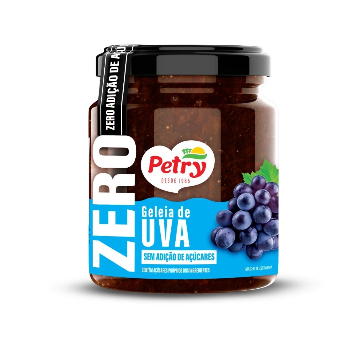 Geleia de Uva Zero Açúcar Petry 250g