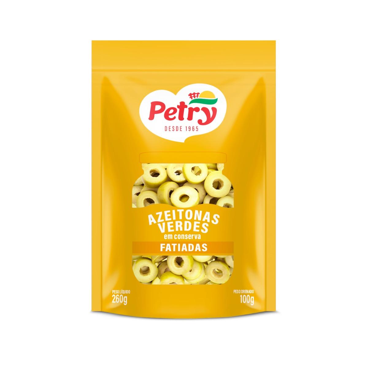 Azeitonas Pouch Fatiadas 100g Petry