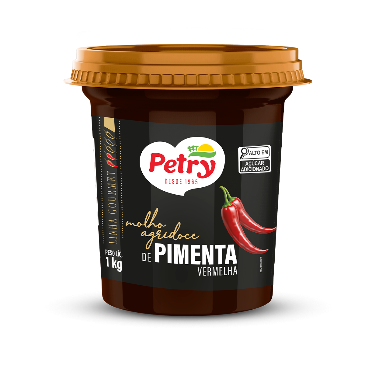 Molho Agridoce de Pimenta Vermelha Petry 1kg