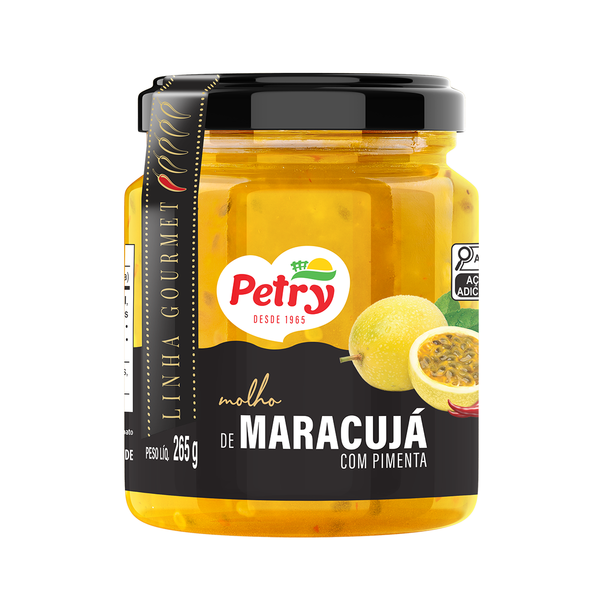 Molho de Maracujá com Pimenta Petry 265g