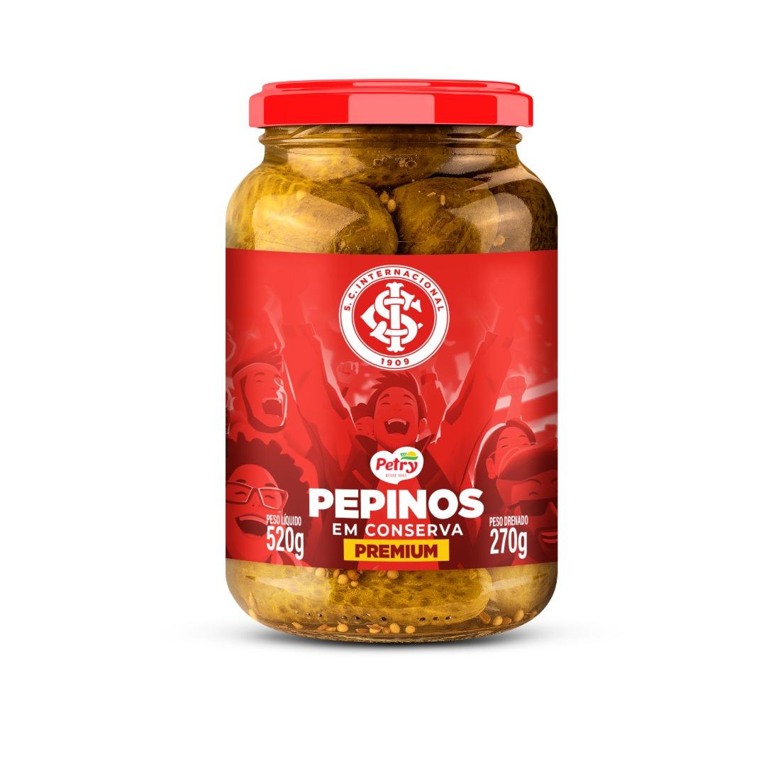 Pepinos em Conserva Premium Petry 270g – Edição Especial Internacional