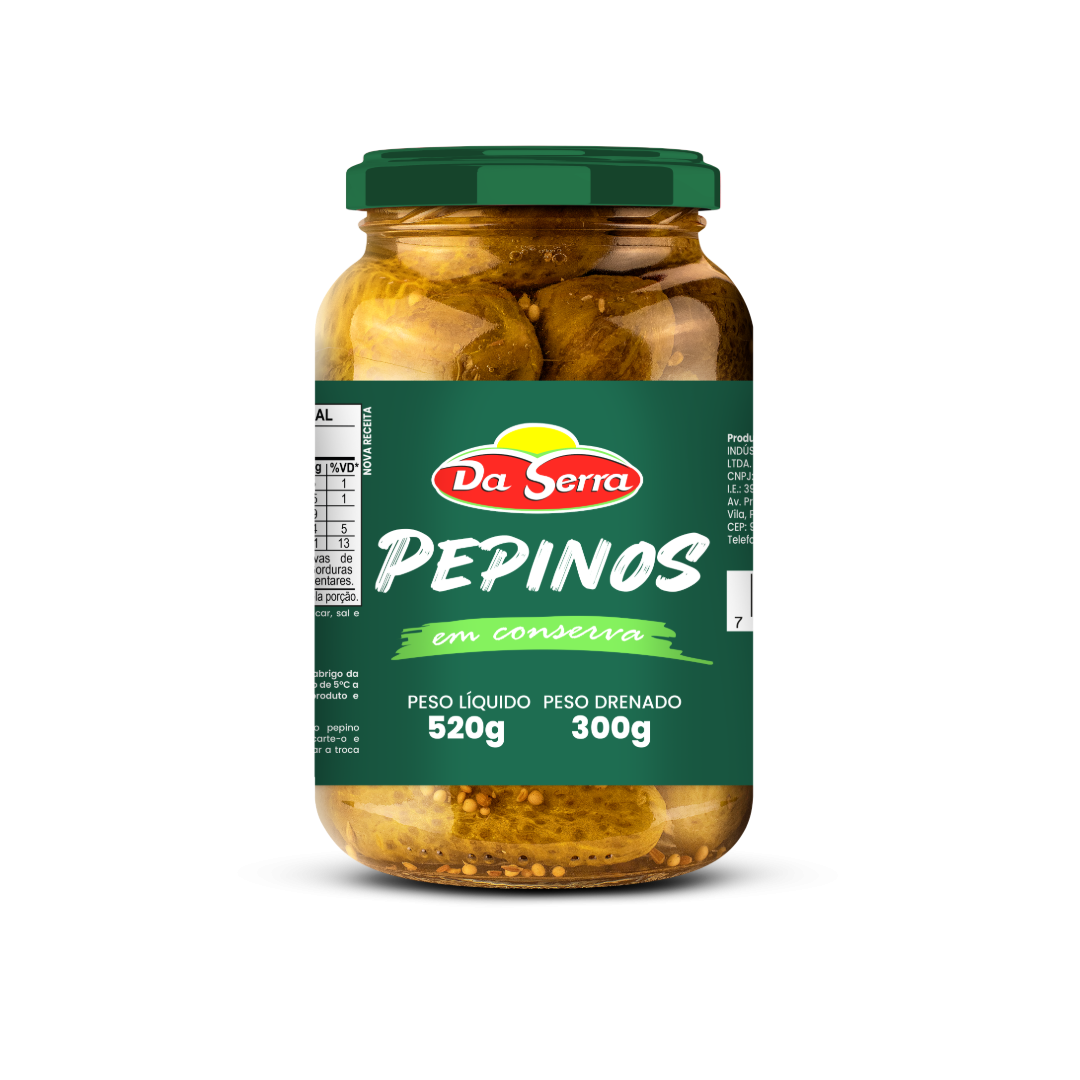 Pepinos em conserva Da Serra 300g