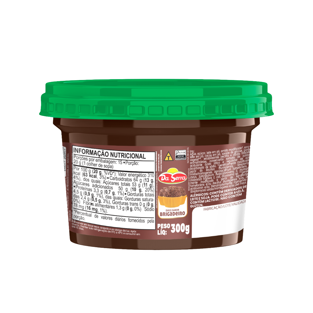 Doce de Brigadeiro Da Serra 300g