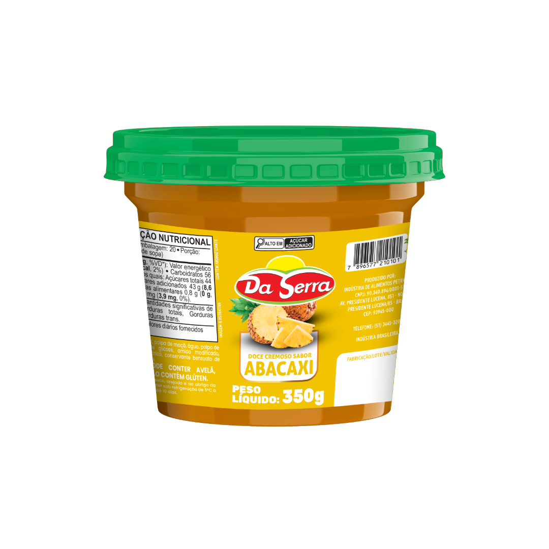 Doce de Abacaxi Da Serra 350g