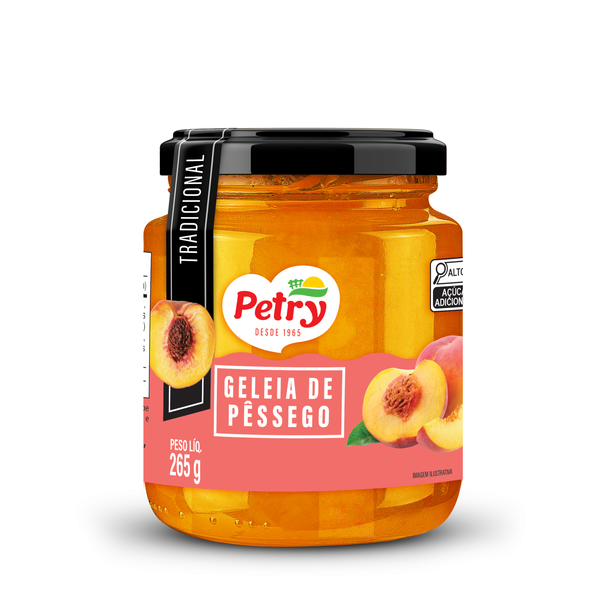Geleia de Pêssego Petry 265g