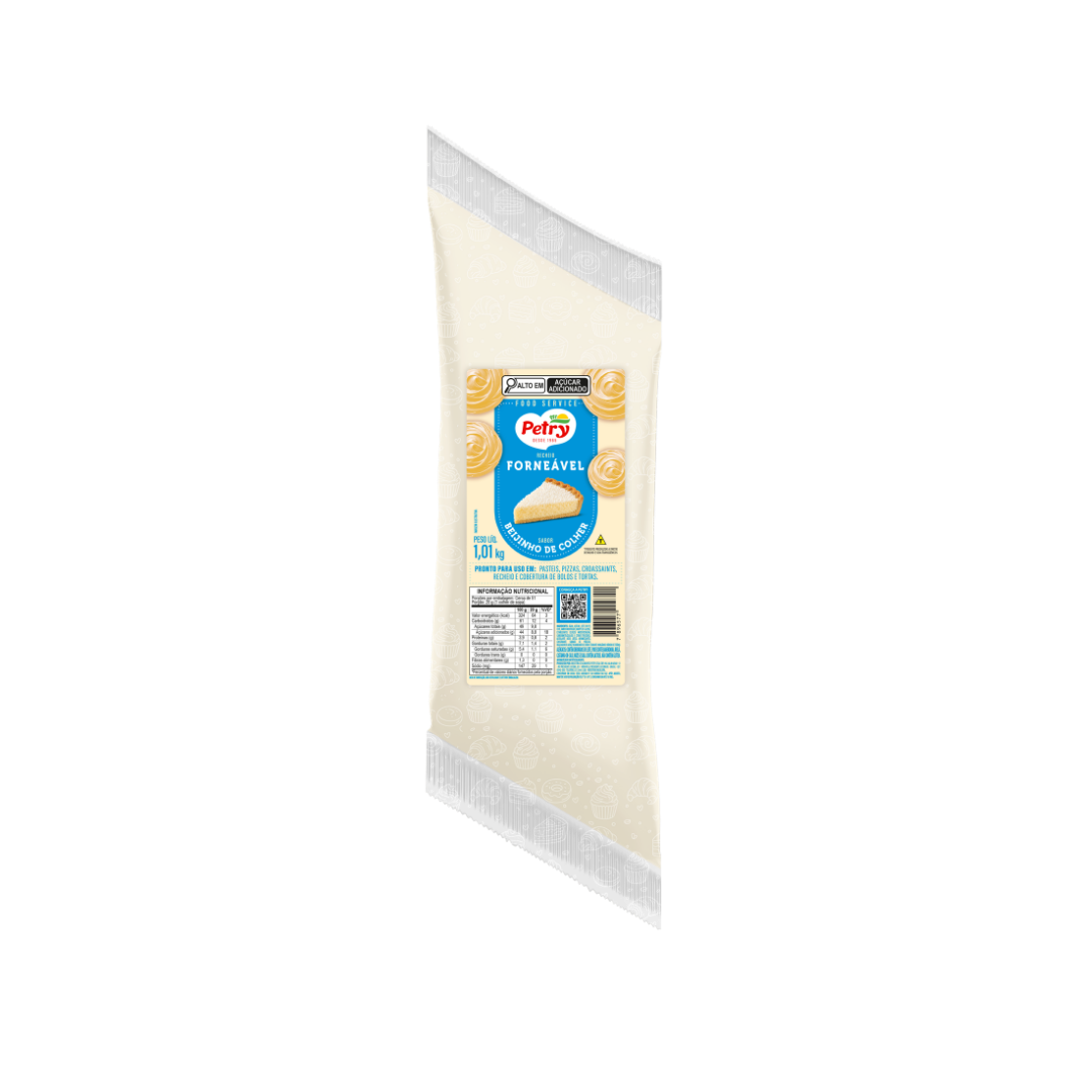 Doce cremoso sabor beijinho de colher Petry 1,01kg 
