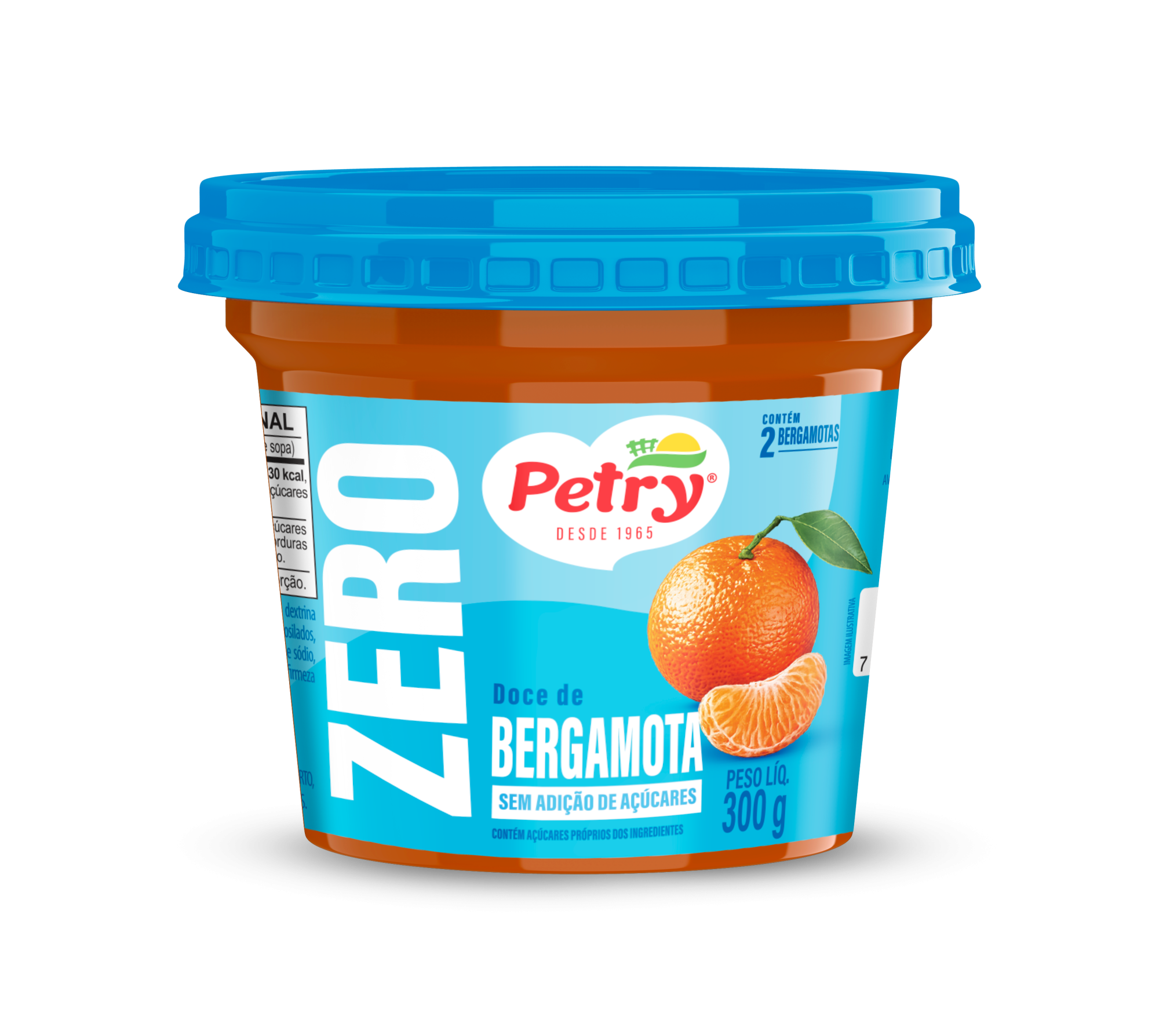 Doce de Bergamota Zero Açúcar Petry 300g