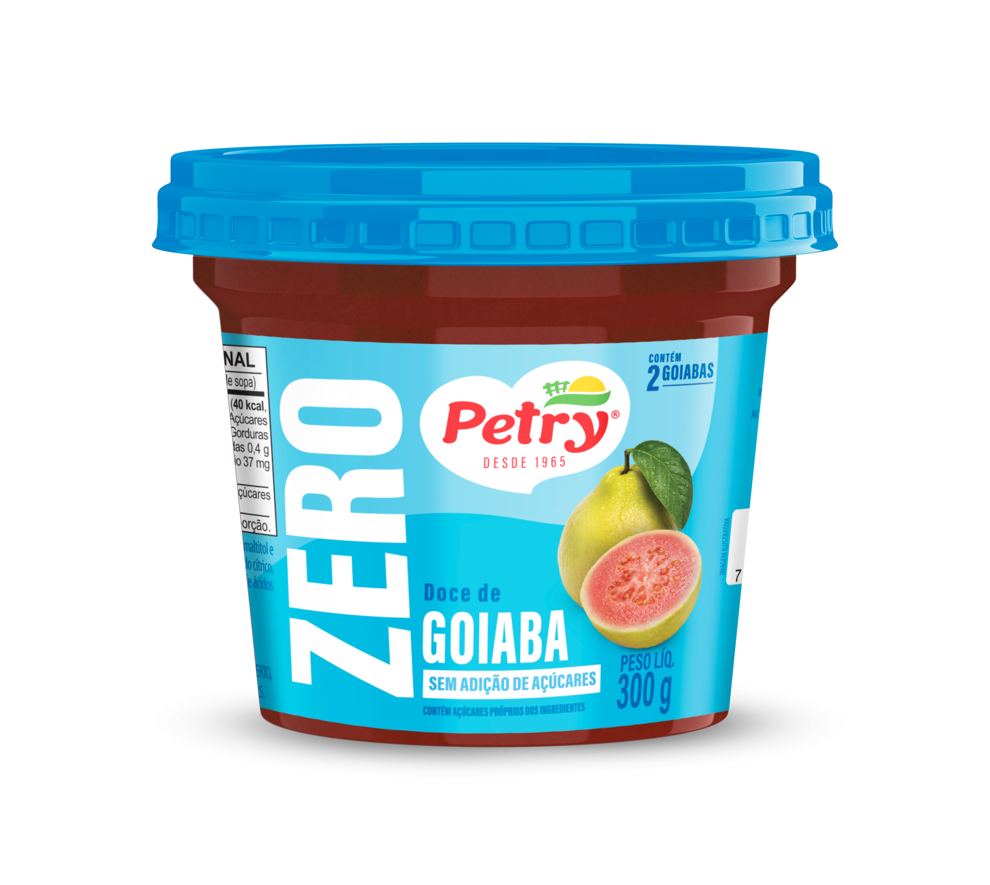 Doce de Goiaba Zero Açúcar Petry 300g