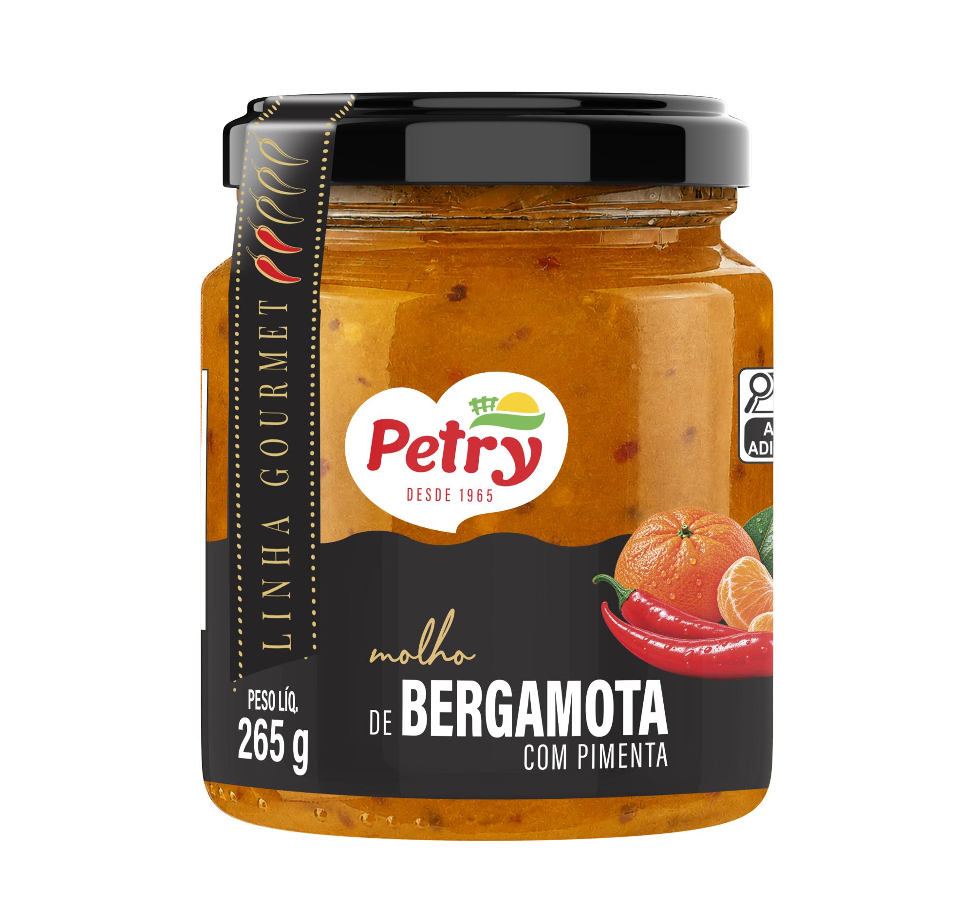 Molho de Bergamota com Pimenta Petry 265g